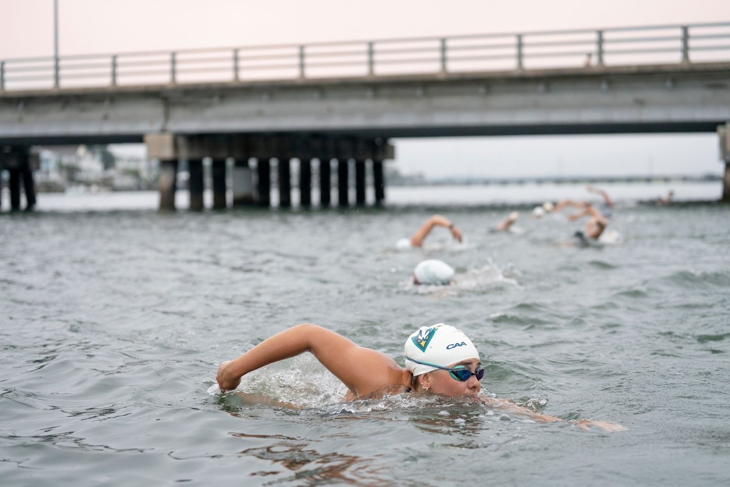 Uncw swimming team train in coastal waters