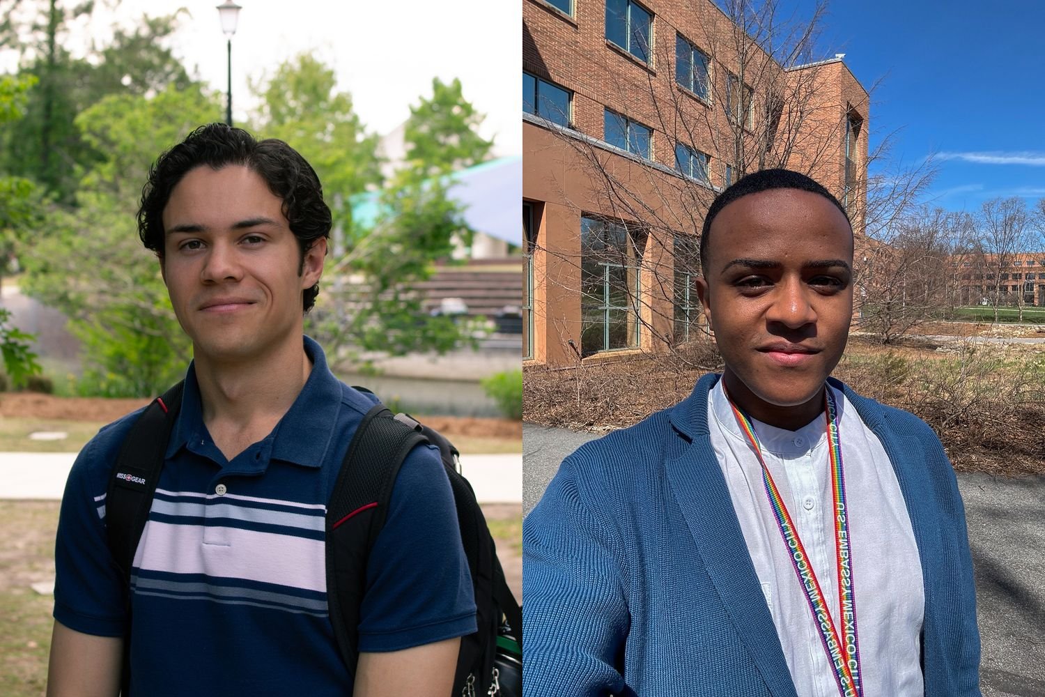 Alexander Batten '26 and Shah Soligné-Stevenson ’19
