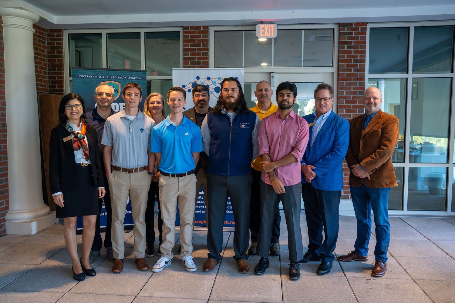 Cse hosts ccn–ncdit intern signing and afcea nc veteran scholarship presentation