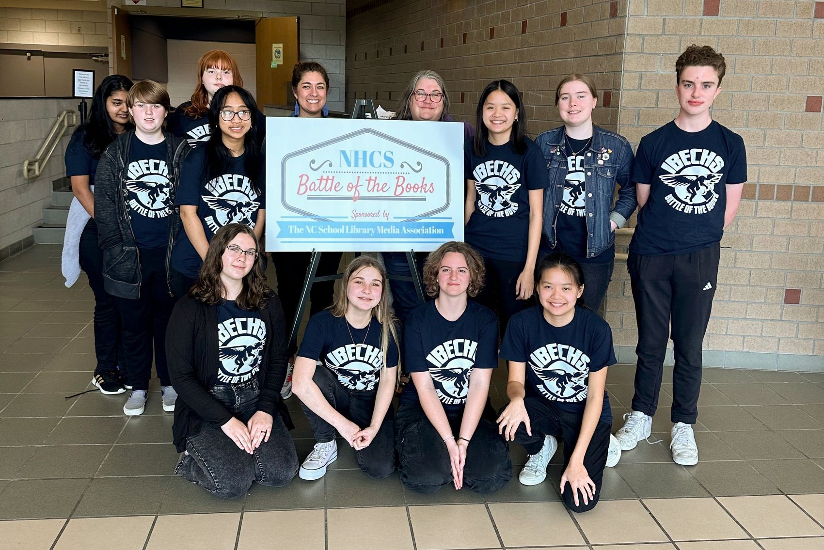 Congratulations to the Battle of the Books team at Isaac Bear Early College High School! 