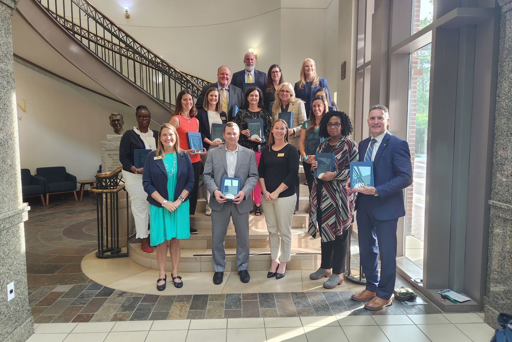 On April 30, WCE hosted an event to celebrate the re-signing of PDS school-university agreements, the national recognition recently received for the strength of WCE’s partnerships, and the WCE students who completed internships in PDS partnership schools this spring.