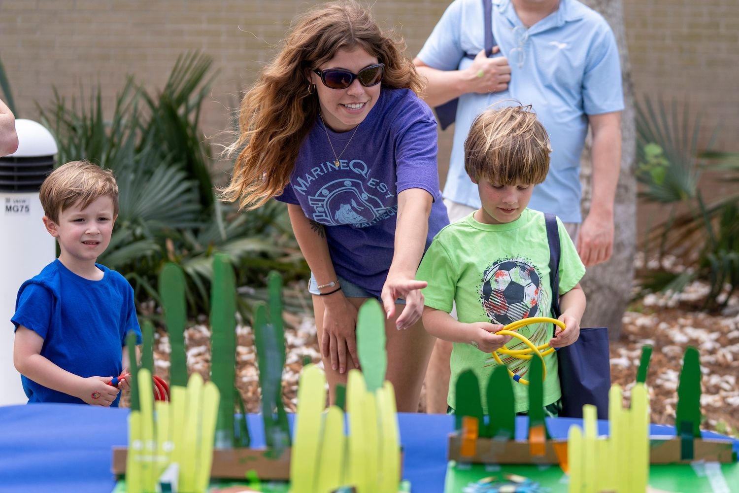 In Celebration of STEM (Science, Technology, Engineering, and Mathematics) UNCW MarineQuest and the Center for Marine Science joined forces to host the UNCW STEM Expo that highlights how science is everyday, everywhere, for everyone. 