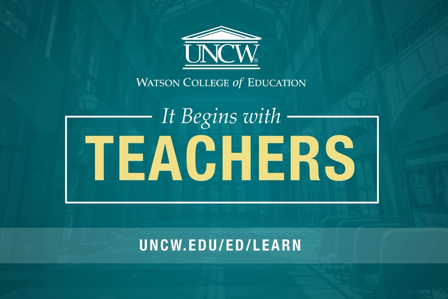 It Begins With Teachers