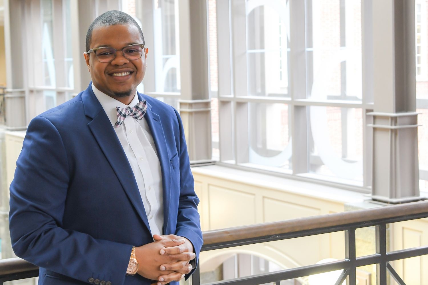 Dar Mayweather, a lecturer in UNCW’s Watson College of Education Department of Educational Leadership