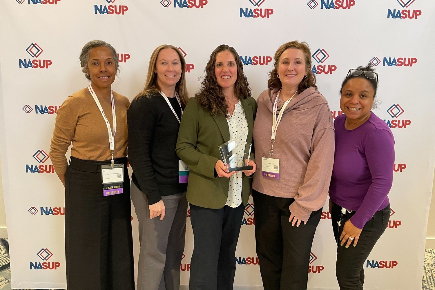 Candace Thompson, Somer Lewis, Erin Green, Jen Knight Hatch and Michele Parker