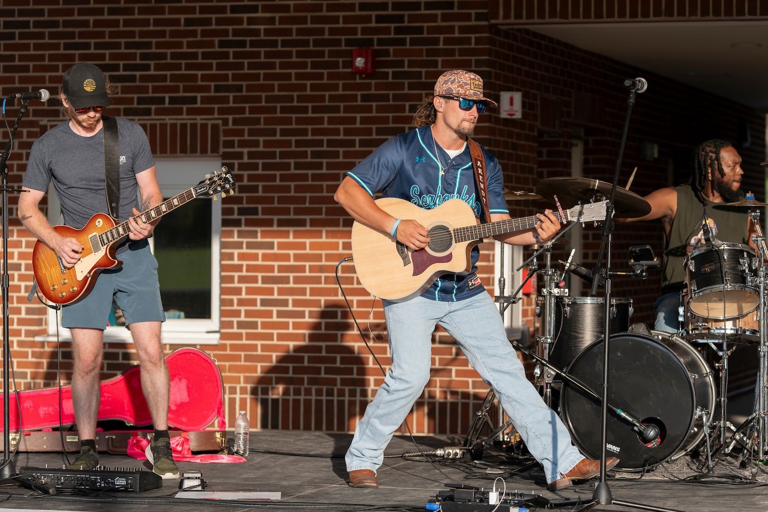  Jayson Arendt performs at a concert sponsored by the Interfraternity Council and Panhellenic Council.