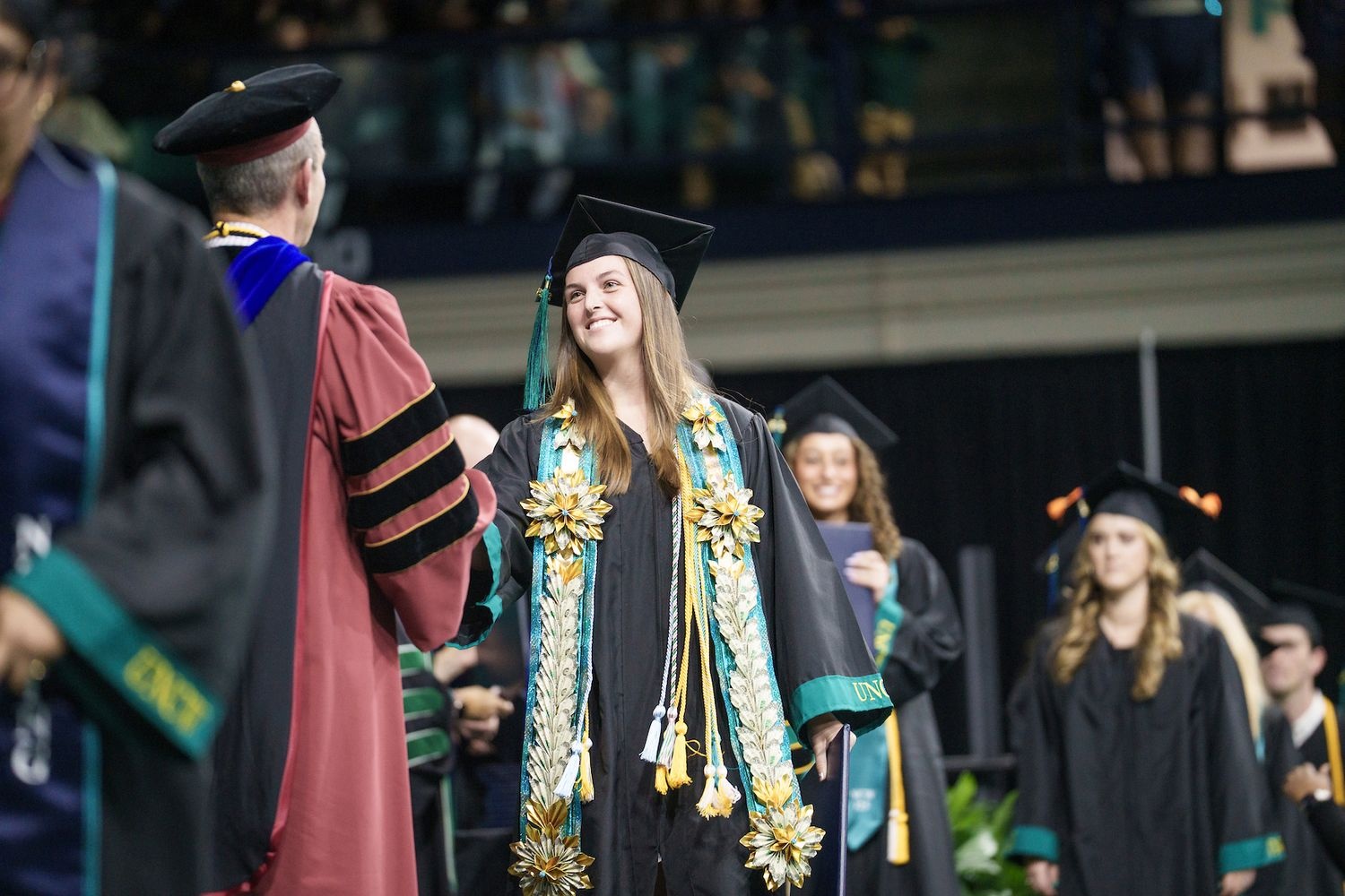 Lauren Peterson ’25 discovered her passion for healthcare at UNCW, where her path came into focus.