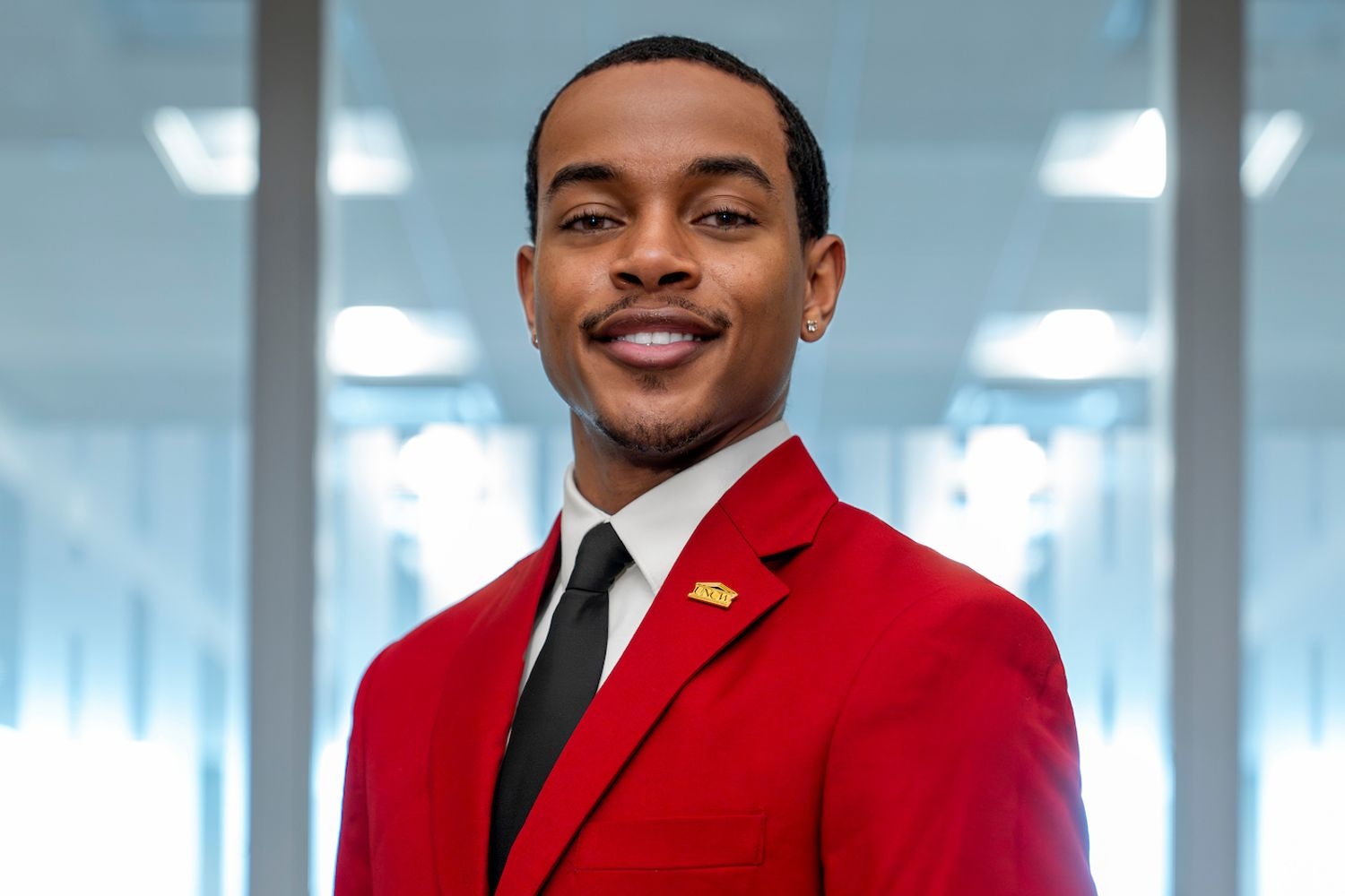 Branden James ’26, an exercise science major and campus leader, draws inspiration from his family’s legacy in health care as he prepares for a career in health administration.