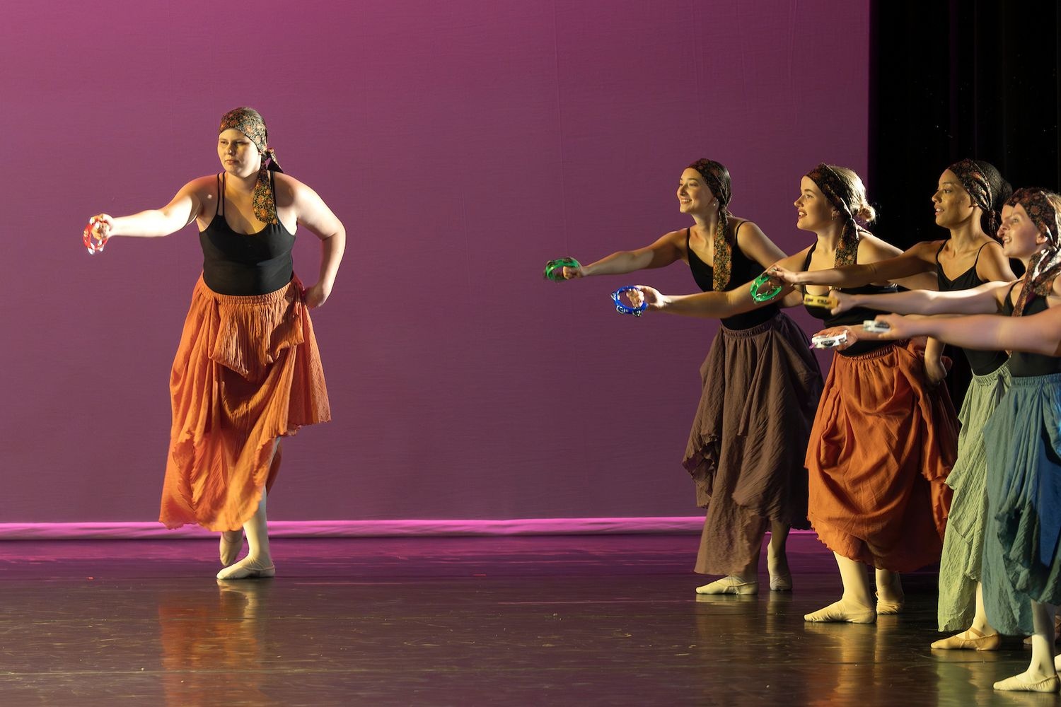 Amber Bartz ’26 is passionate about performing.