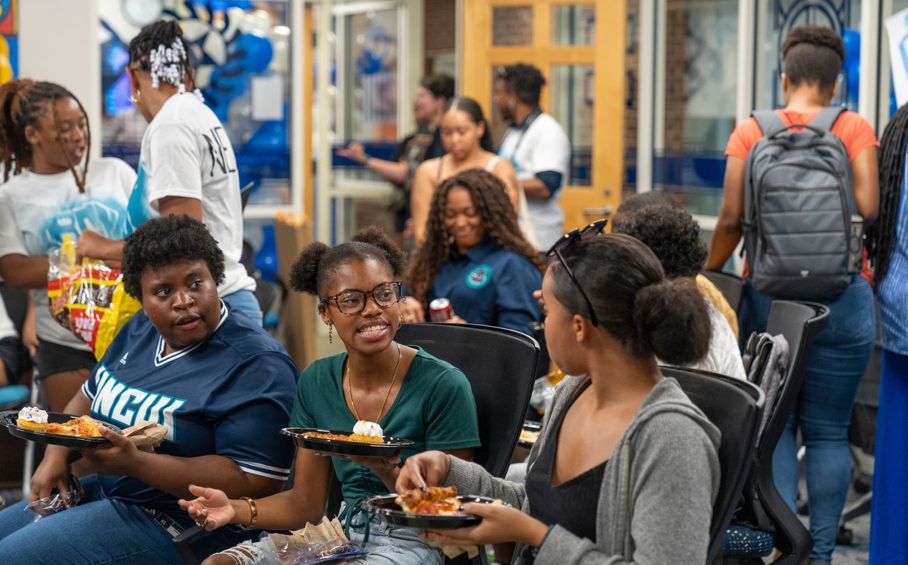 The Black Student Union organization and its leadership held its first meeting and pep rally of the year in the Upperman African American Cultural Center